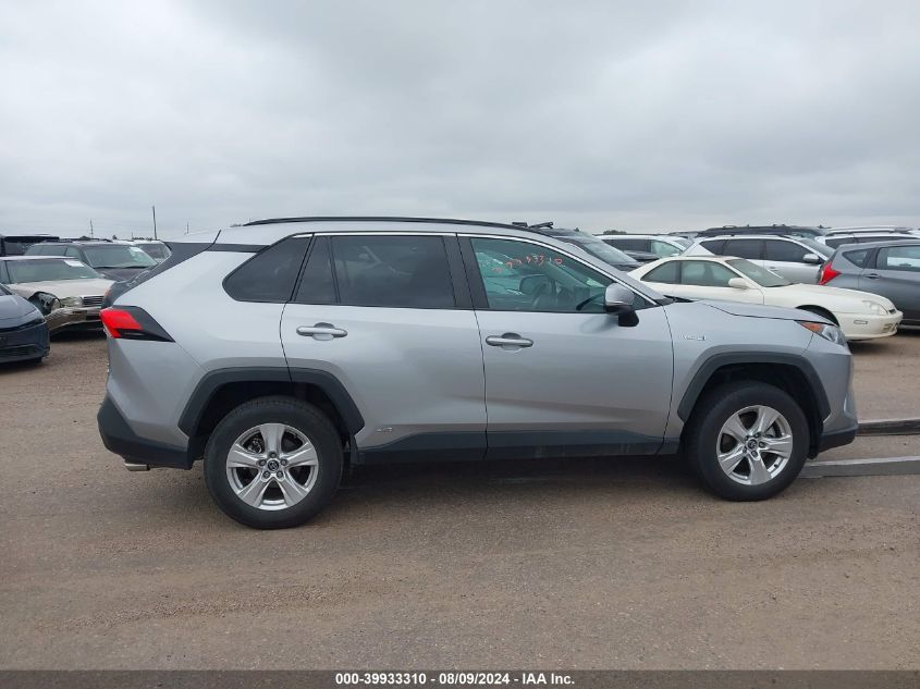 2020 Toyota Rav4 Hybrid Xle VIN: 2T3R6RFV3LW001060 Lot: 39933310