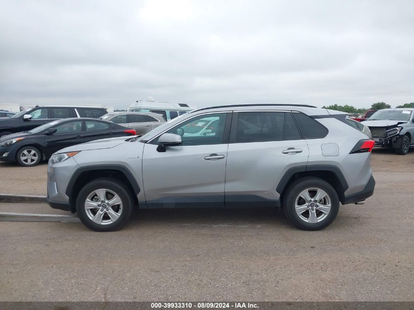 2020 Toyota Rav4 Hybrid Xle VIN: 2T3R6RFV3LW001060 Lot: 39933310