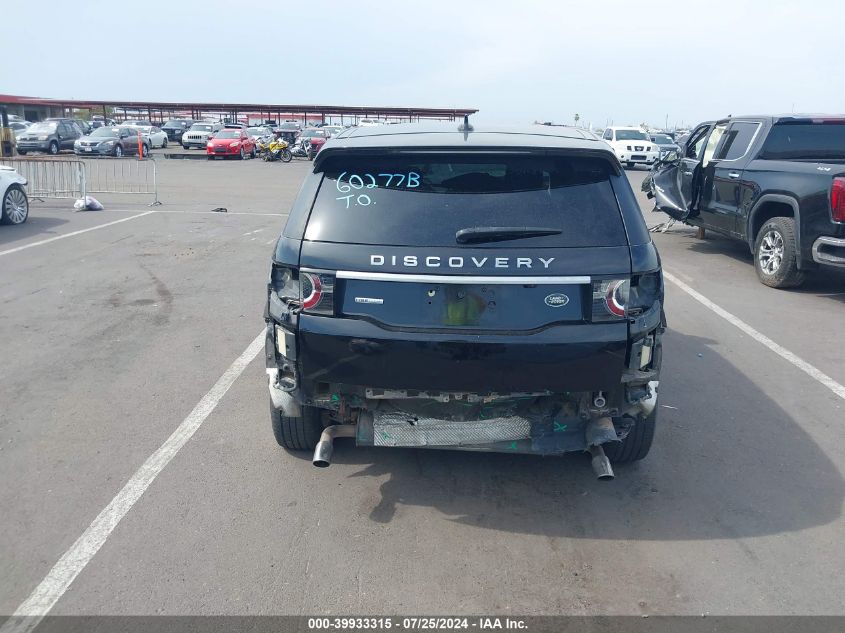 2016 Land Rover Discovery Sport Hse Lux VIN: SALCT2BG8GH603311 Lot: 39933315