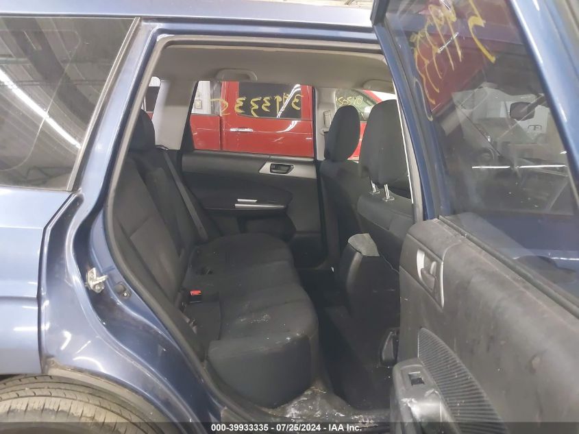 2011 Subaru Forester 2.5X VIN: JF2SHABC8BH751142 Lot: 39933335