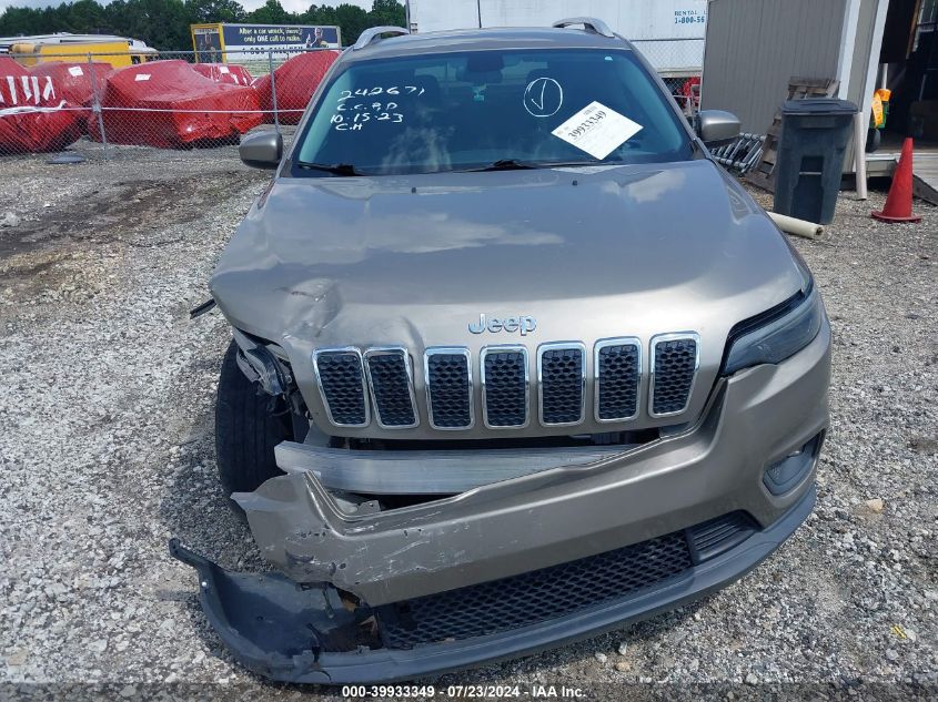 2019 Jeep Cherokee Latitude Fwd VIN: 1C4PJLCB8KD242671 Lot: 39933349