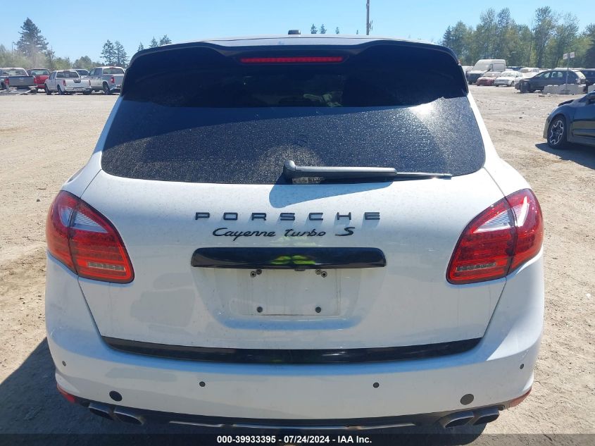 2014 Porsche Cayenne Turbo S VIN: WP1AC2A27ELA87911 Lot: 39933395