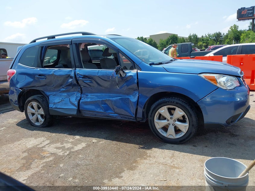 2016 Subaru Forester 2.5I Limited VIN: JF2SJAHC4GH425308 Lot: 39933440