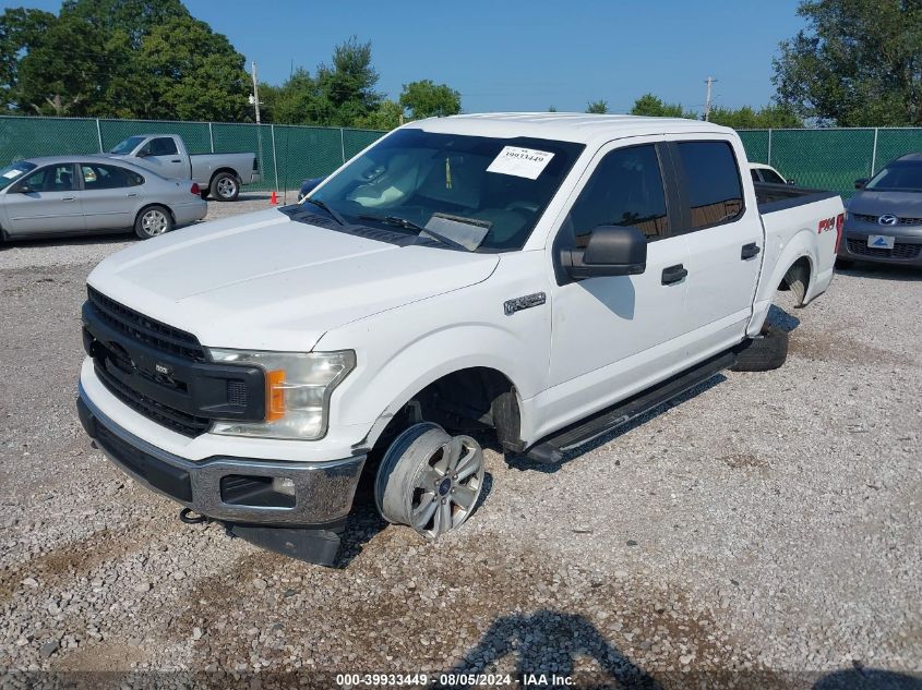 2019 FORD F-150 SUPERCREW - 1FTEW1E54KFA37244