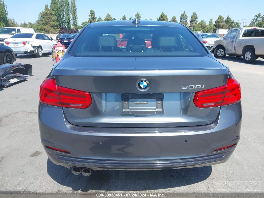 2017 BMW 330I VIN: WBA8B9G37HNU56140 Lot: 39933451