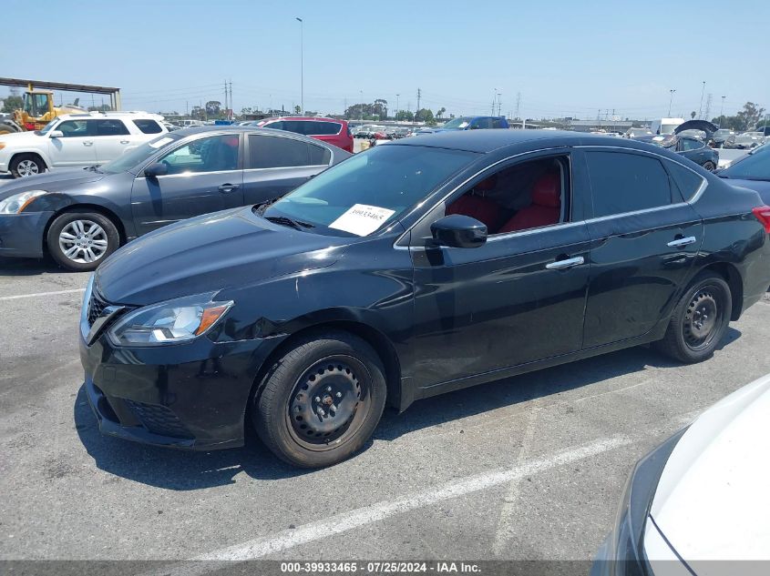 2016 Nissan Sentra S/Sv/Sr/Sl VIN: 3N1AB7AP3GY332763 Lot: 39933465