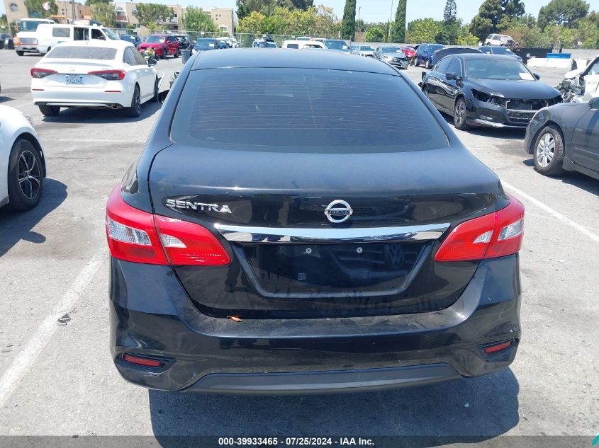 2016 Nissan Sentra S/Sv/Sr/Sl VIN: 3N1AB7AP3GY332763 Lot: 39933465