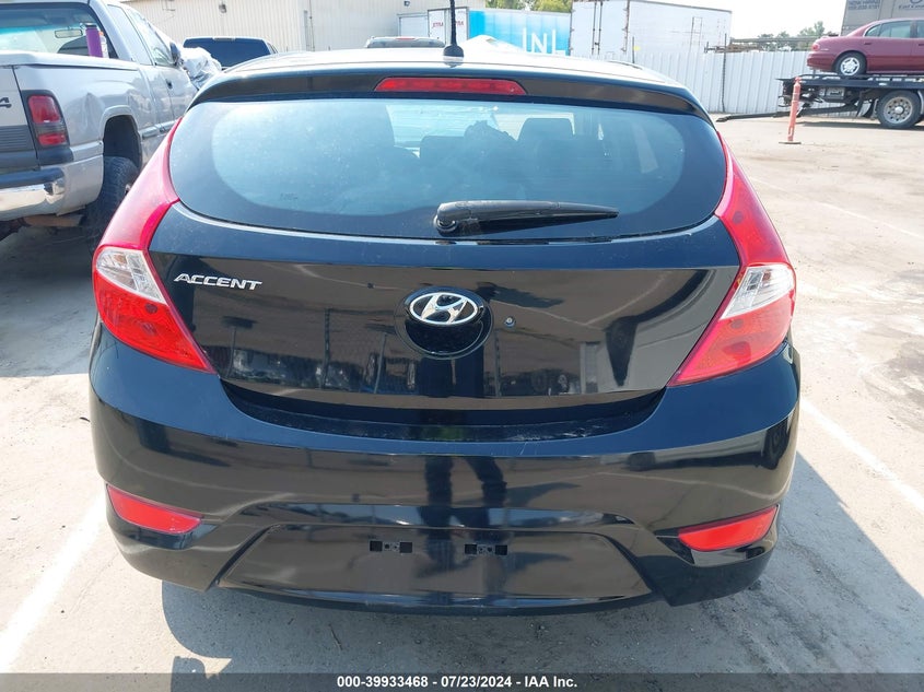 2017 Hyundai Accent Se VIN: KMHCT5AE5HU356178 Lot: 39933468