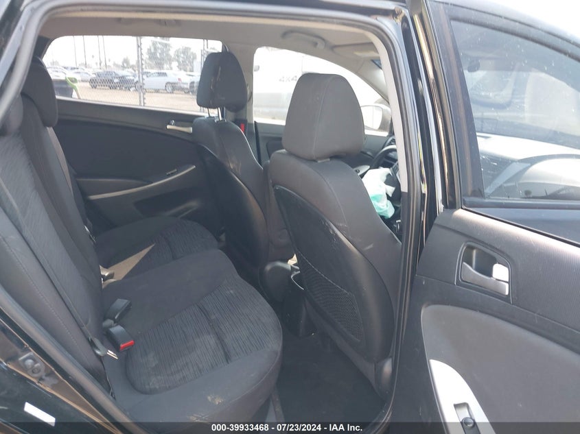 2017 Hyundai Accent Se VIN: KMHCT5AE5HU356178 Lot: 39933468