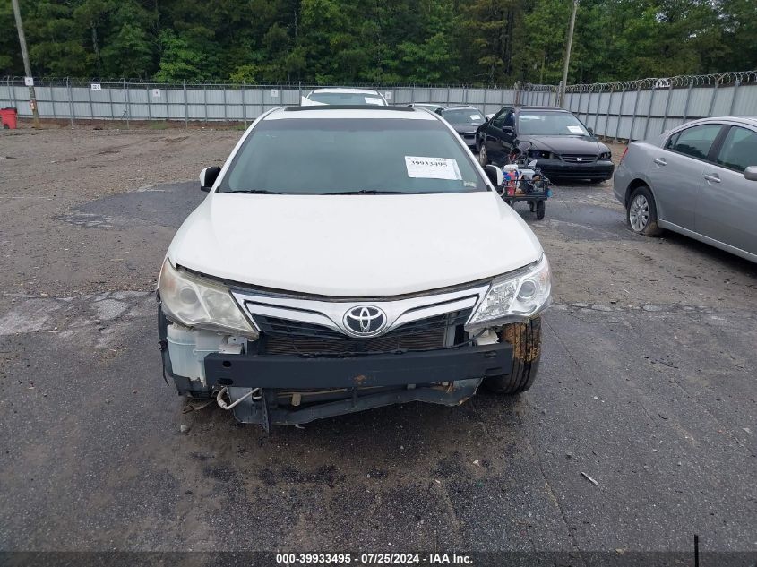 2012 Toyota Camry Le VIN: 4T1BF1FK3CU513189 Lot: 39933495