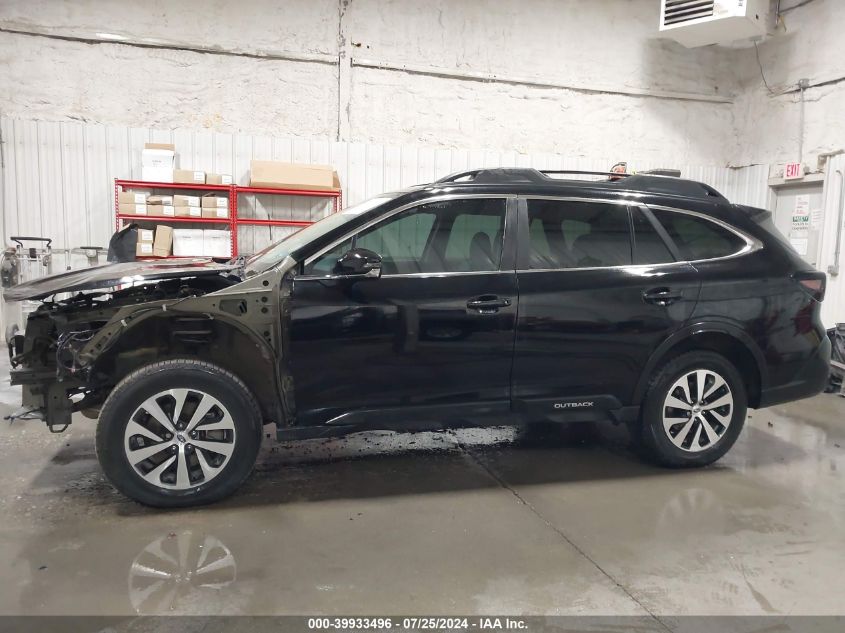 2022 Subaru Outback Premium VIN: 4S4BTAFC5N3159038 Lot: 39933496