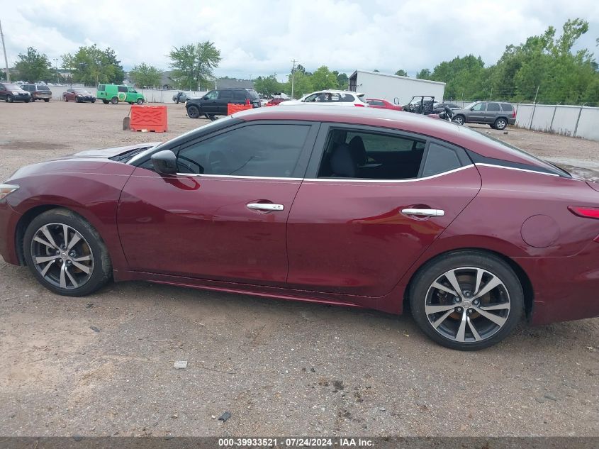 2017 Nissan Maxima 3.5S/Sv/Sl/Sr/Plat VIN: 1N4AA6AP7HC389591 Lot: 39933521