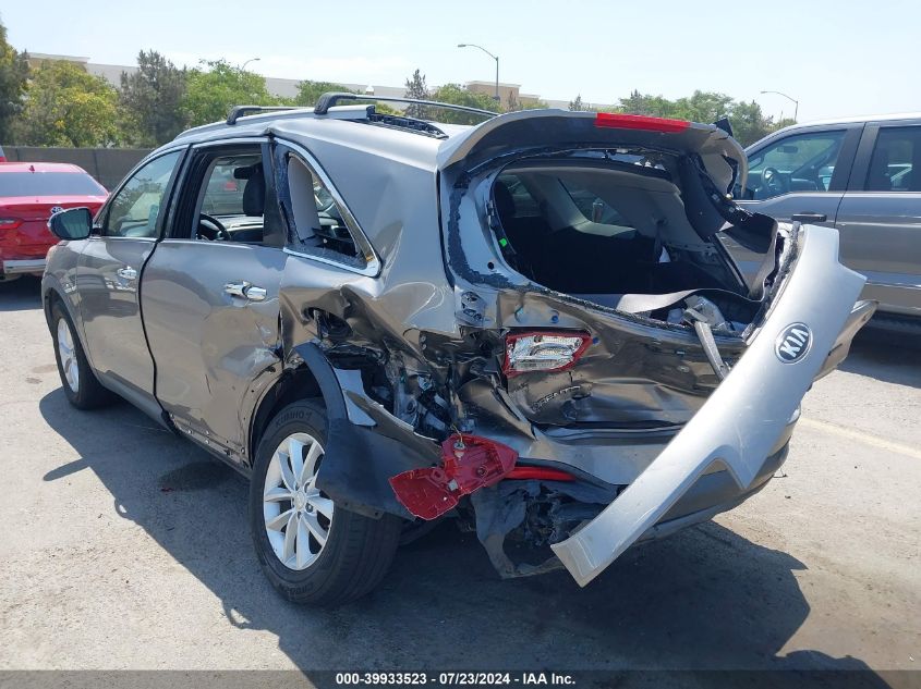 2017 KIA SORENTO LX/L - 5XYPG4A36HG269703