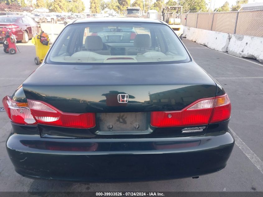 2000 Honda Accord 2.3 Se VIN: JHMCG6696YC028170 Lot: 39933526