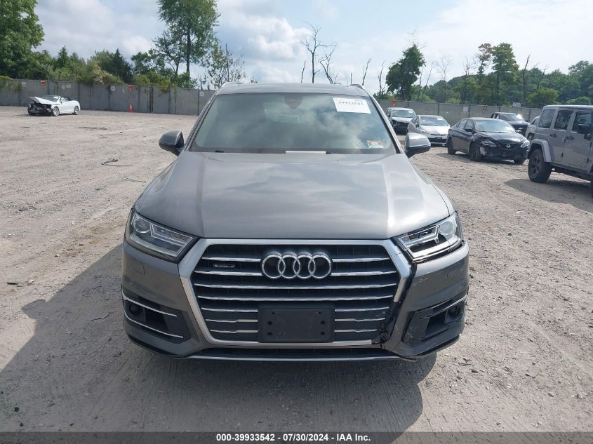 2017 Audi Q7 3.0T Premium VIN: WA1LAAF73HD011965 Lot: 39933542