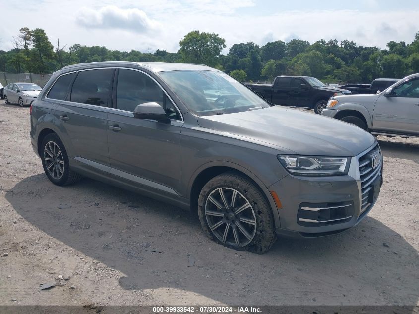 2017 Audi Q7 3.0T Premium VIN: WA1LAAF73HD011965 Lot: 39933542