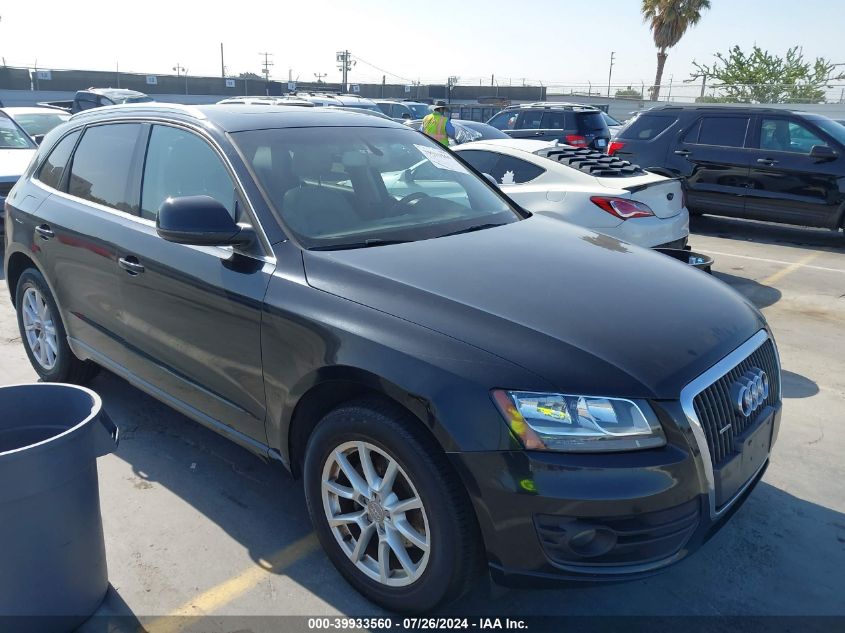 2012 Audi Q5 Premium VIN: WA1CFAFP8CA019703 Lot: 39933560