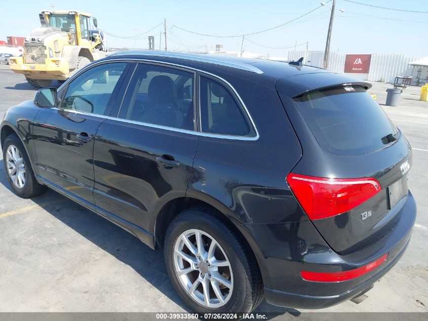 2012 Audi Q5 Premium VIN: WA1CFAFP8CA019703 Lot: 39933560