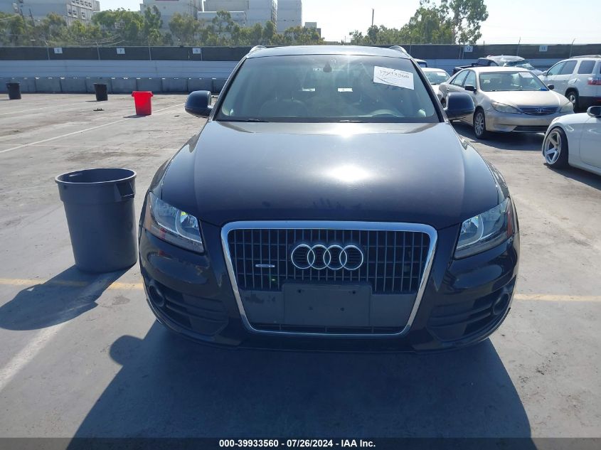 2012 Audi Q5 Premium VIN: WA1CFAFP8CA019703 Lot: 39933560