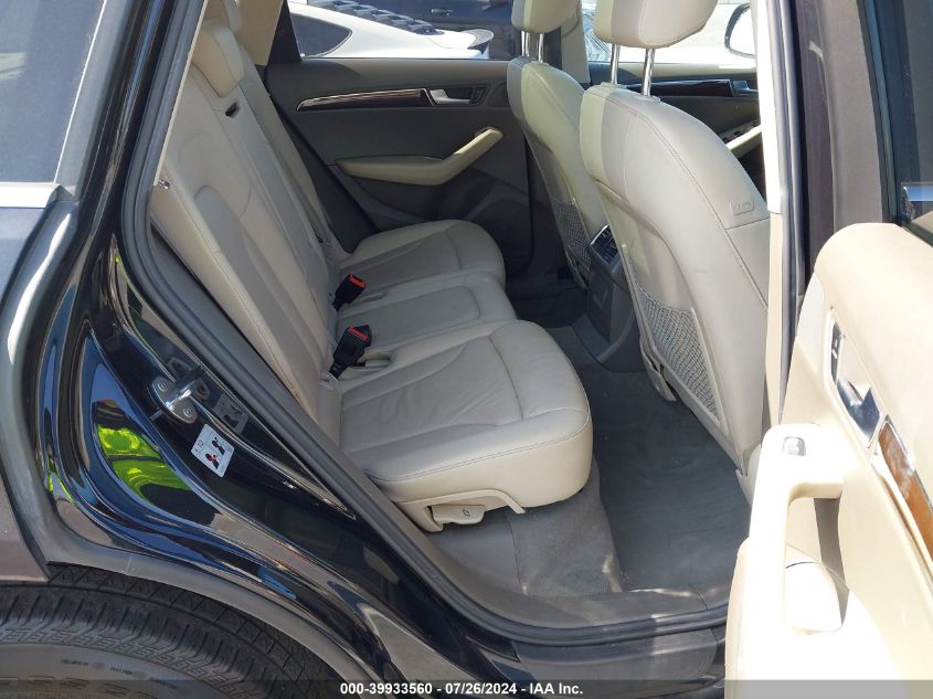 2012 Audi Q5 Premium VIN: WA1CFAFP8CA019703 Lot: 39933560