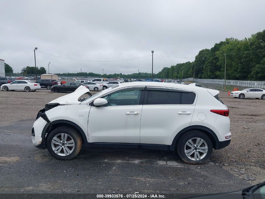 2019 Kia Sportage Lx VIN: KNDPMCAC5K7618504 Lot: 39933576