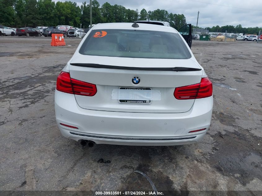 2016 BMW 328I xDrive VIN: WBA8E3C59GK500375 Lot: 39933581