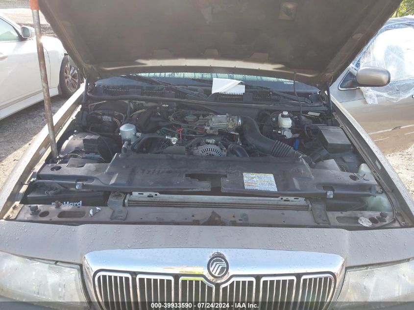 2002 Mercury Grand Marquis Gs VIN: 2MEFM74WX2X656313 Lot: 39933590