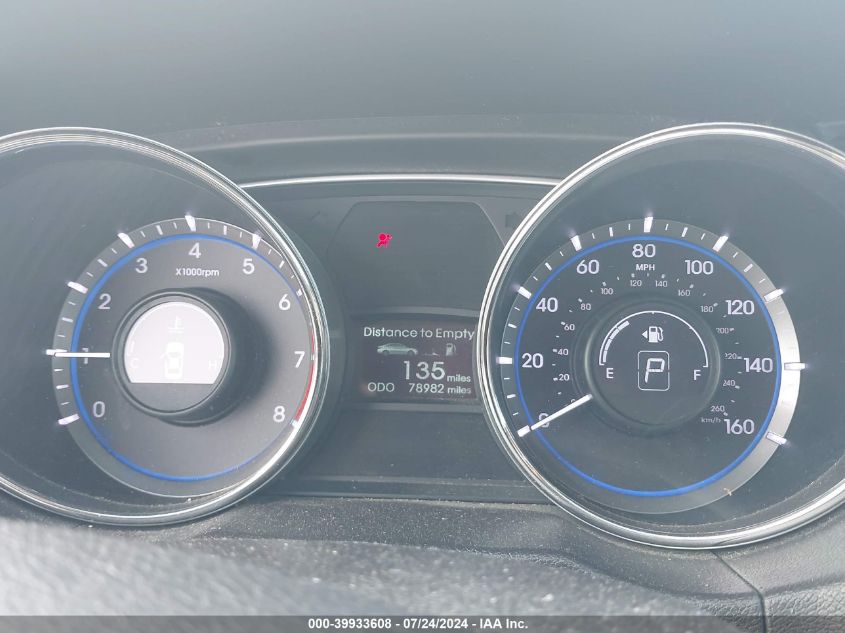 2013 Hyundai Sonata Limited 2.0T VIN: 5NPEC4AB2DH738380 Lot: 39933608