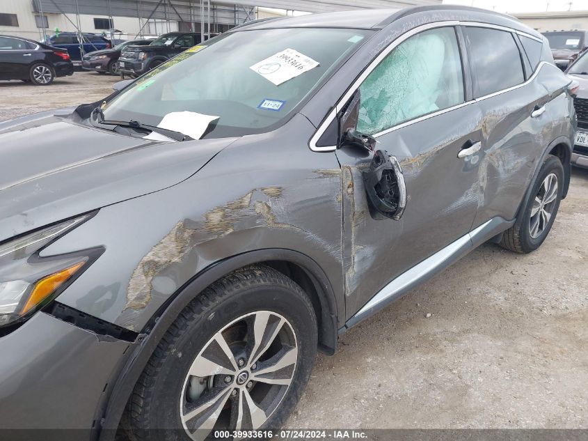 2020 Nissan Murano Sv Fwd VIN: 5N1AZ2BJ2LN118355 Lot: 39933616