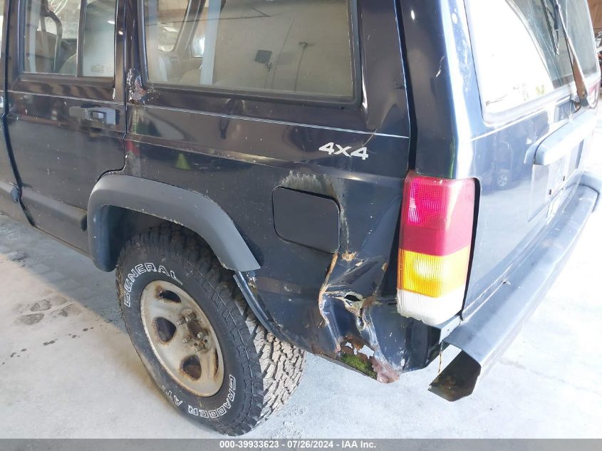 1997 Jeep Cherokee Sport VIN: 1J4FJ68S0VL591172 Lot: 39933623