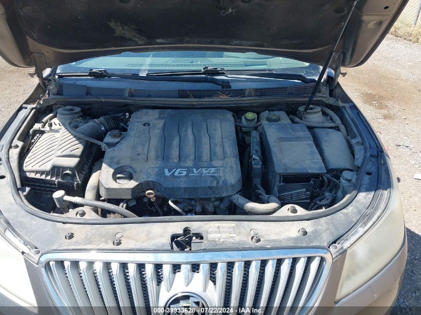 2010 Buick Lacrosse Cxs VIN: 1G4GE5GV4AF189843 Lot: 39933628