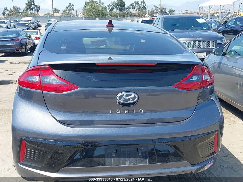 2018 Hyundai Ioniq Plug-In Hybrid Limited VIN: KMHC75LDXJU075878 Lot: 39933643