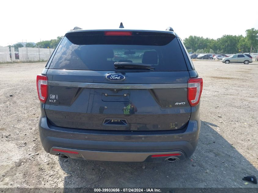 1FM5K8D8XHGC41772 2017 Ford Explorer Xlt