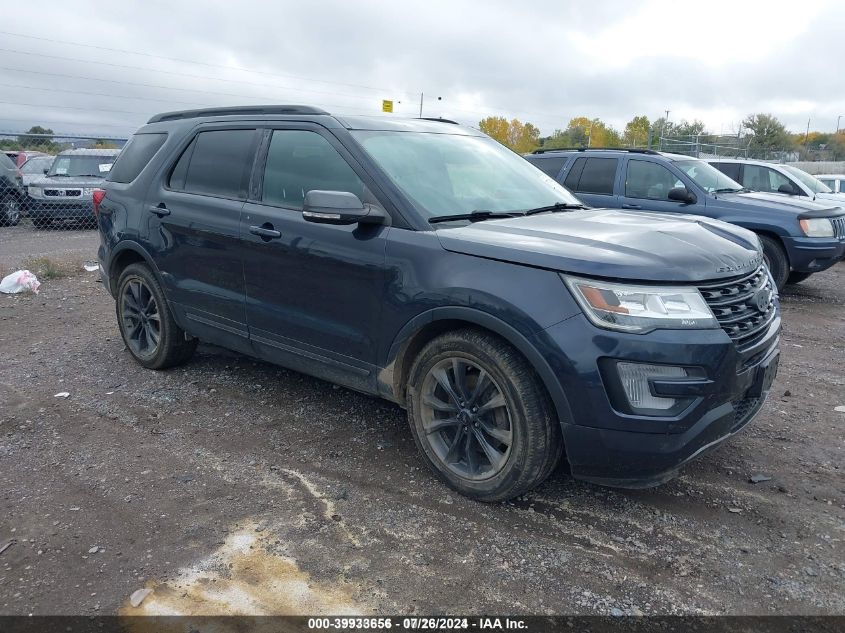 1FM5K8D8XHGC41772 2017 Ford Explorer Xlt