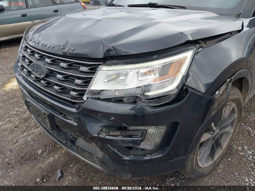 1FM5K8D8XHGC41772 2017 Ford Explorer Xlt