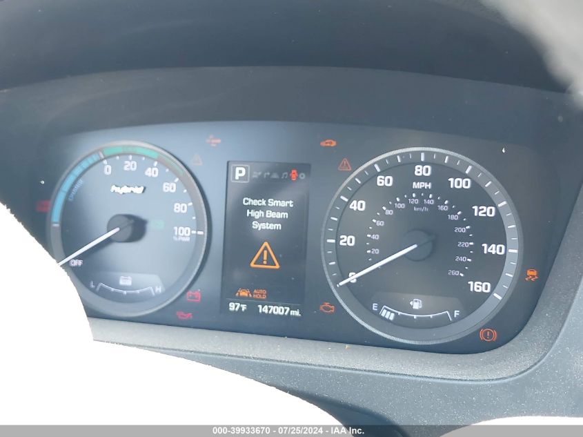 2016 Hyundai Sonata Hybrid/Limited VIN: KMHE34L11GA028799 Lot: 39933670