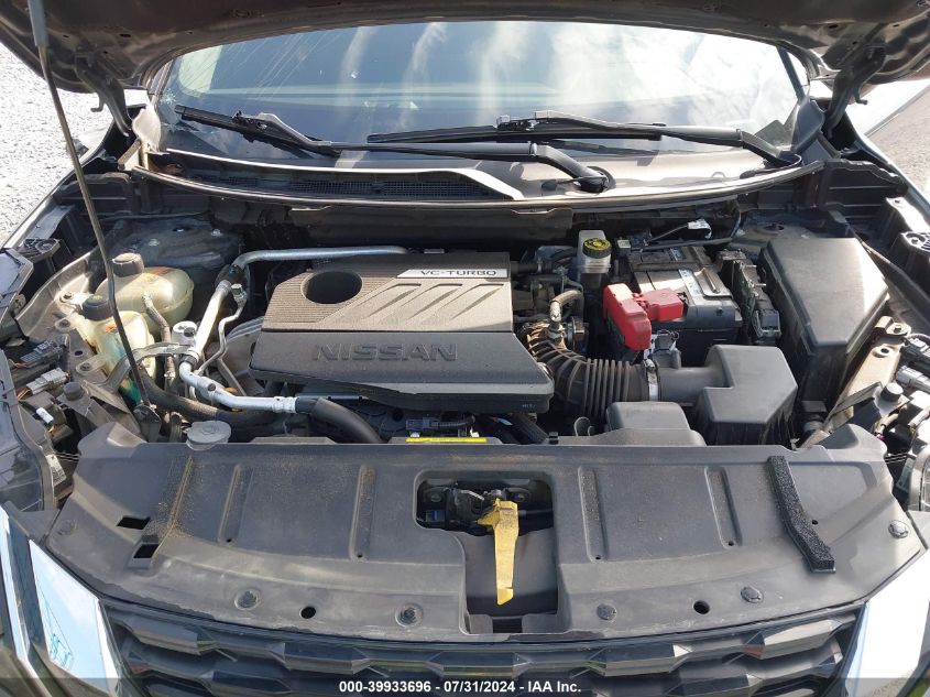 2022 Nissan Rogue Sv VIN: 5N1BT3BA2NC675387 Lot: 39933696