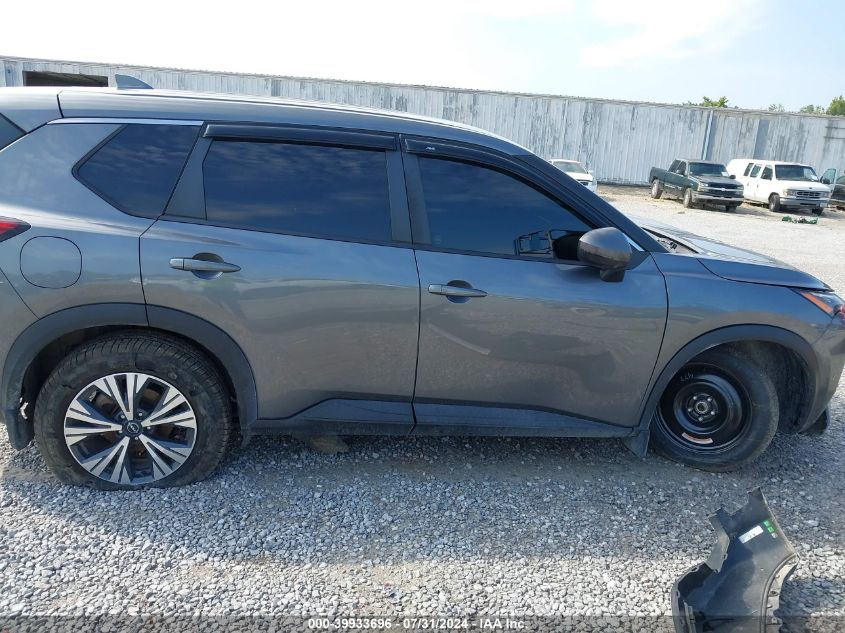 2022 Nissan Rogue Sv VIN: 5N1BT3BA2NC675387 Lot: 39933696