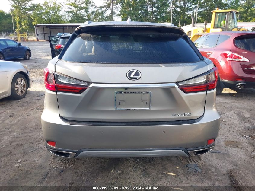 2022 Lexus Rx 350 VIN: 2T2HZMAA0NC221842 Lot: 39933701