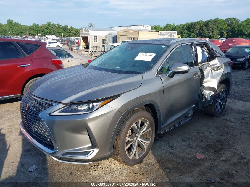 VIN 2T2HZMAA0NC221842 2022 Lexus RX, 350 no.2