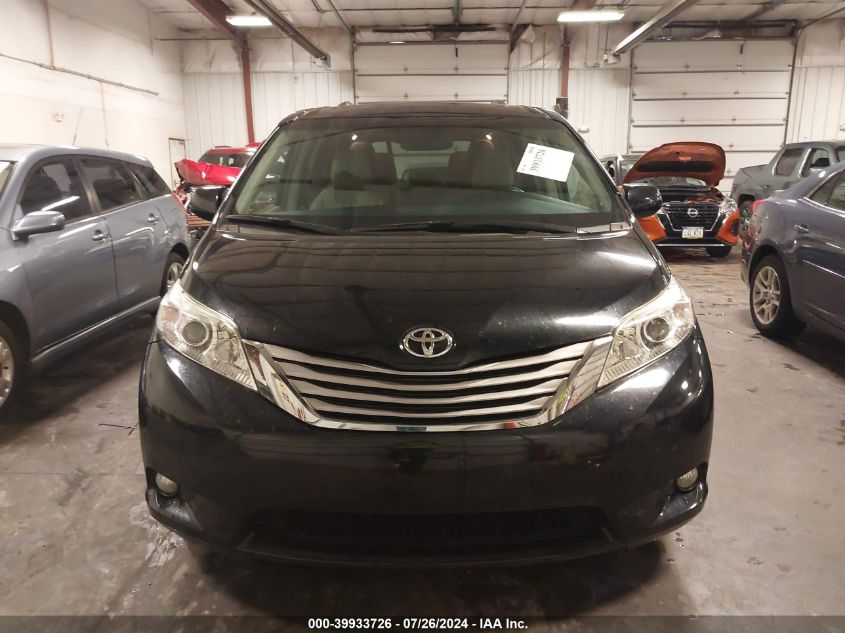 2017 Toyota Sienna Xle 8 Passenger VIN: 5TDYZ3DC6HS812619 Lot: 39933726