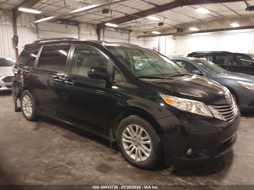 2017 Toyota Sienna Xle 8 Passenger VIN: 5TDYZ3DC6HS812619 Lot: 39933726