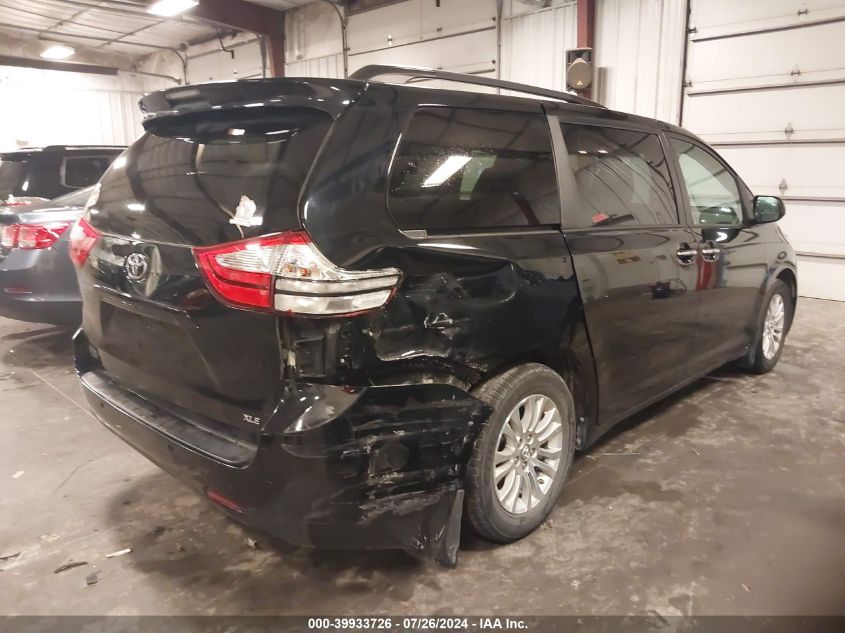 2017 Toyota Sienna Xle 8 Passenger VIN: 5TDYZ3DC6HS812619 Lot: 39933726