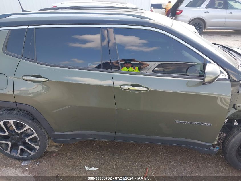 VIN 3C4NJCCB8JT488524 2018 JEEP COMPASS LIMITED