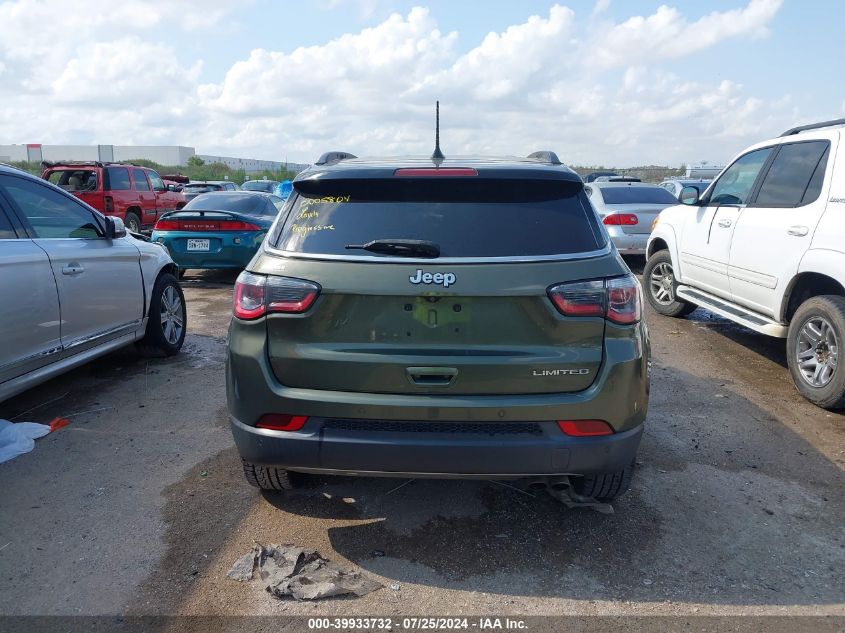 2018 Jeep Compass Limited Fwd VIN: 3C4NJCCB8JT488524 Lot: 39933732