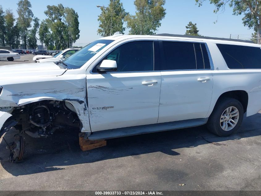 2015 Chevrolet Suburban 1500 Lt VIN: 1GNSCJKC7FR550028 Lot: 39933733