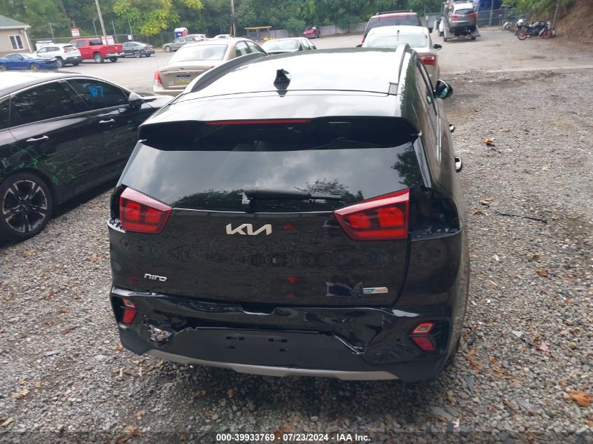 2022 Kia Niro Lxs Se VIN: KNDCB3LC5N5541523 Lot: 39933769