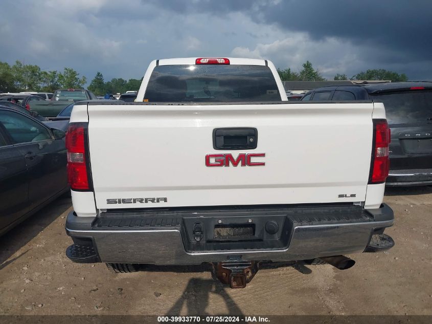 2015 GMC Sierra 2500Hd Sle VIN: 1GT22YEG1FZ141784 Lot: 39933770