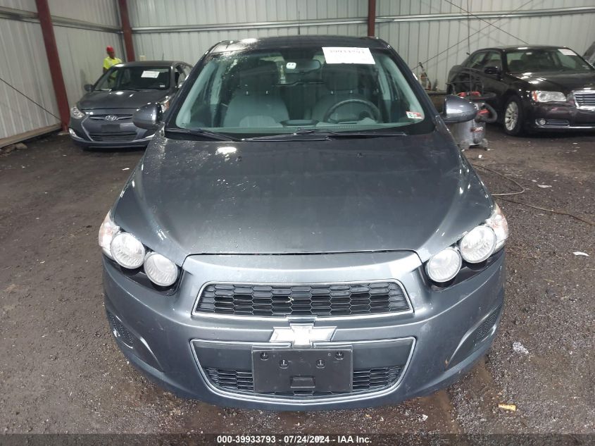 2013 Chevrolet Sonic Lt Auto VIN: 1G1JC6SB8D4184060 Lot: 39933793