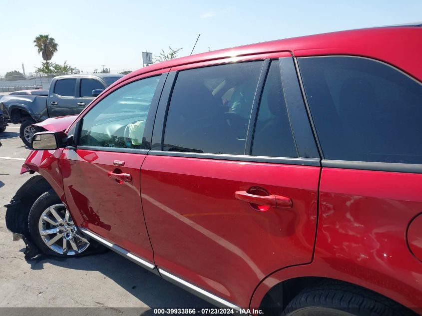 2014 Ford Edge Sel VIN: 2FMDK4JC7EBA74870 Lot: 39933866